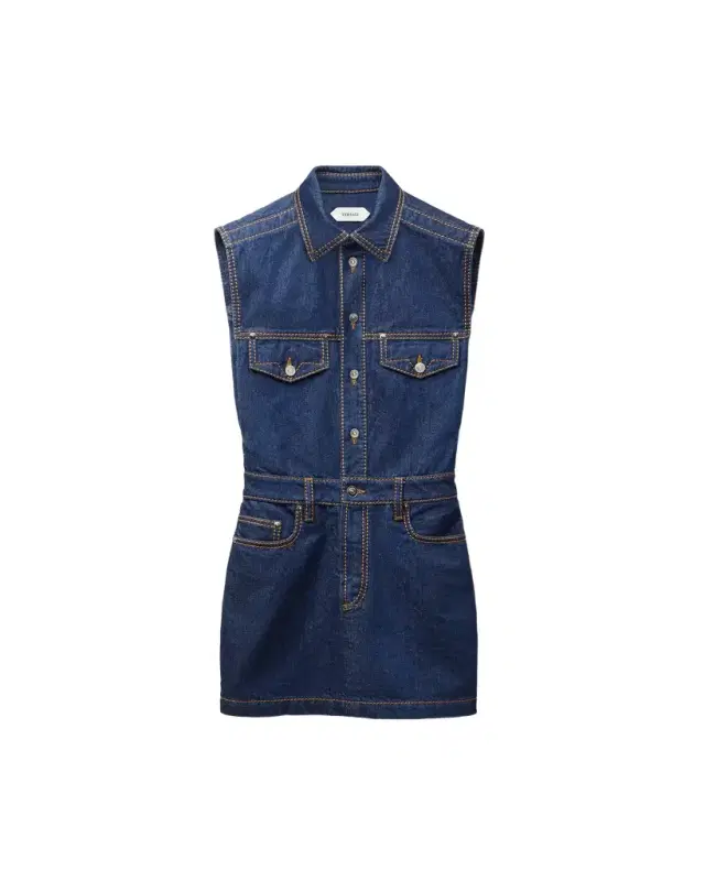 Versace Denim Mini Dress