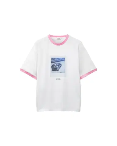 Versace Printed Cotton-Jersey T-Shirt | Thumbnail 1
