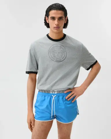 Versace Double-Waistband Swim Shorts | Thumbnail 2