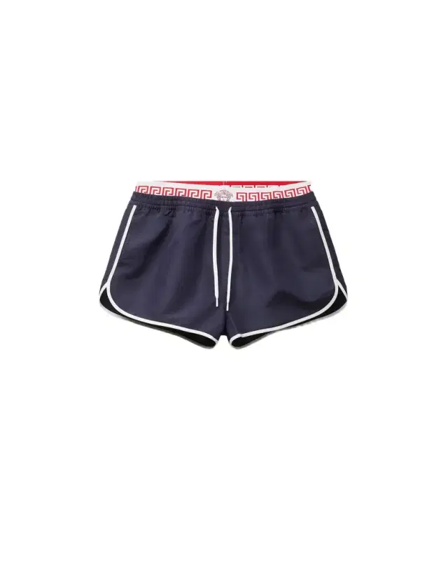 Versace Double-Waistband Swim Shorts