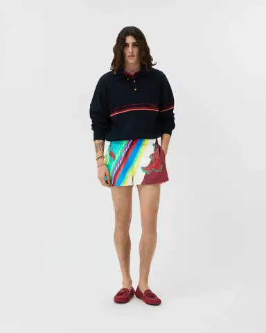 Versace Printed Swim Shorts | Thumbnail 2