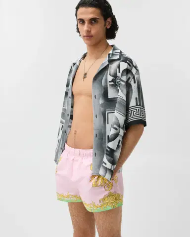 Versace Printed Swim Shorts | Thumbnail 2 Versace Printed Swim Shorts | Thumbnail 2