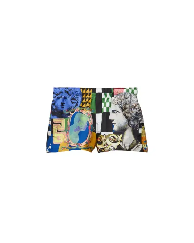 Versace Printed Swim Shorts