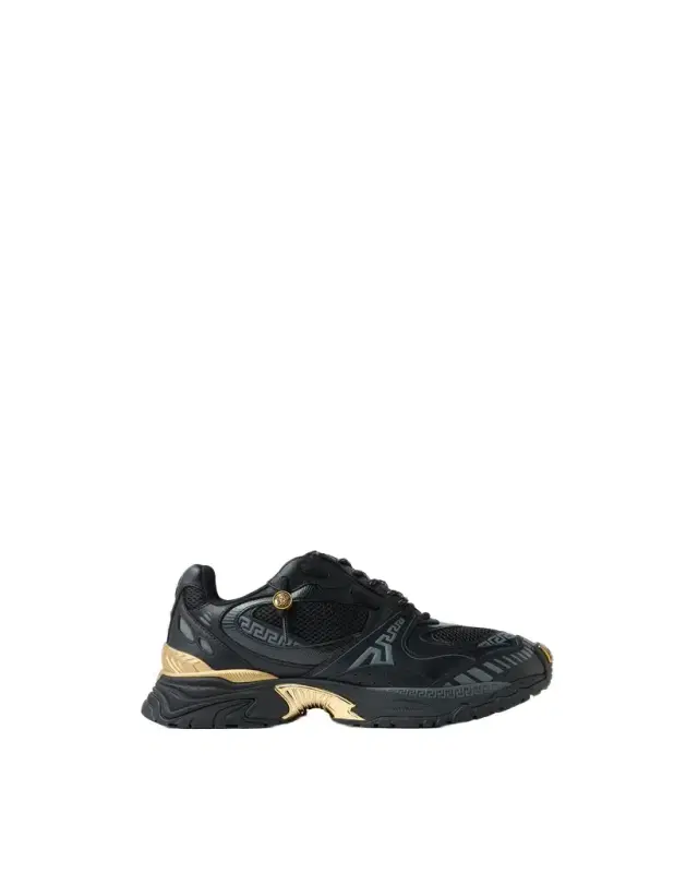 Versace Icaro Leather Sneakers