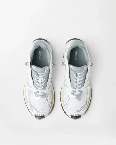 Versace Icaro Leather Sneakers | Thumbnail 2 Versace Icaro Leather Sneakers | Thumbnail 2