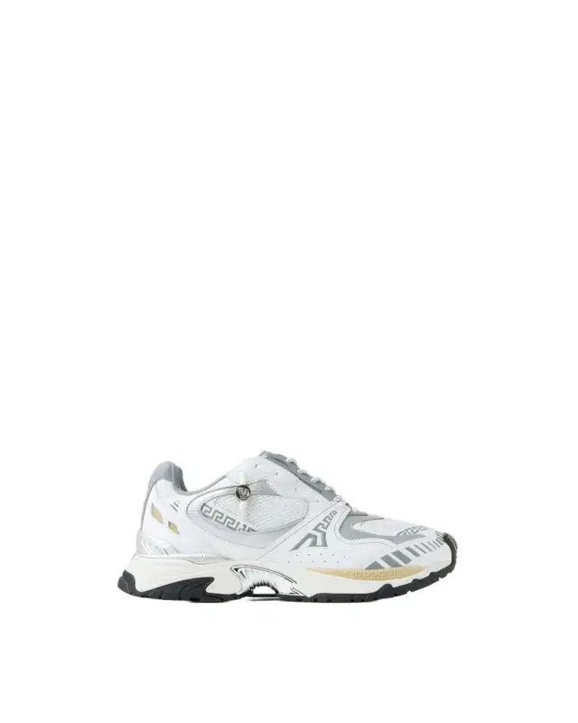 Versace Icaro Leather Sneakers