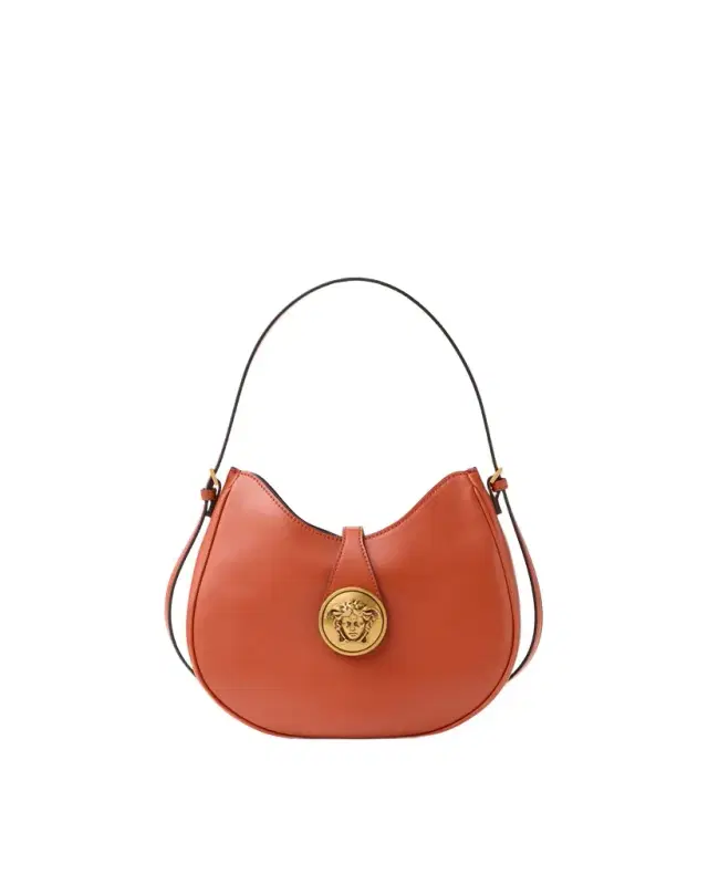 Versace Emblème Nappa Hobo Bag