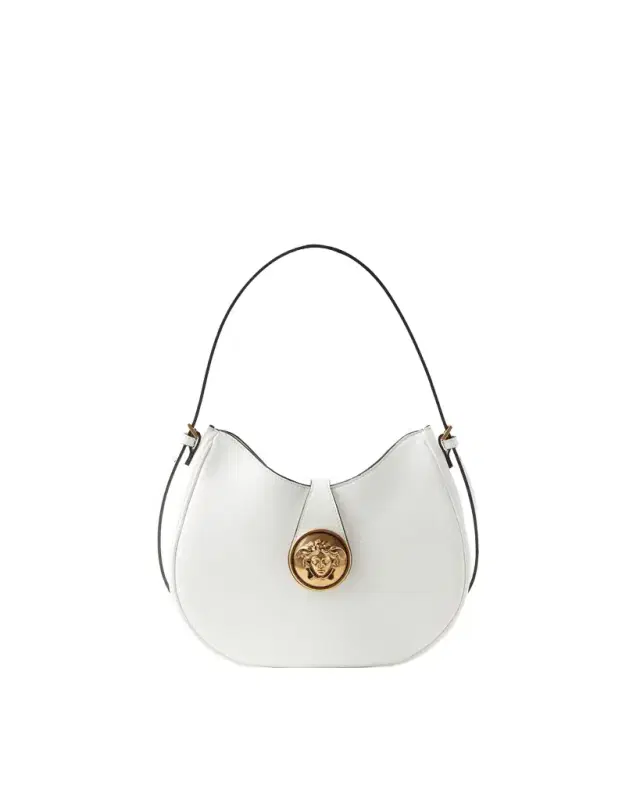 Versace Emblème Nappa Hobo Bag