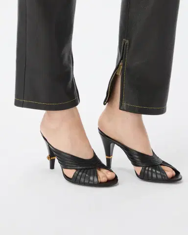 Versace Gianni Nappa Mules 90 mm | Thumbnail 2 Versace Gianni Nappa Mules 90 mm | Thumbnail 2