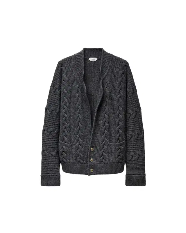 Versace Wool & Cashmere Knit Cardigan