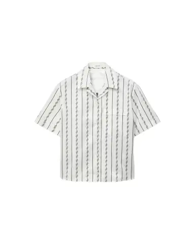 Versace Jacquard Cotton-Silk Shirt | Thumbnail 1 Versace Jacquard Cotton-Silk Shirt | Thumbnail 1