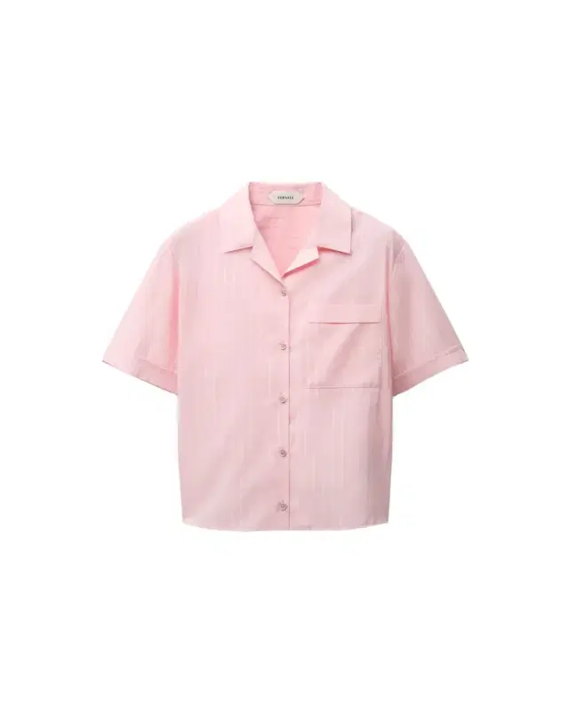 Versace Jacquard Cotton-Silk Shirt