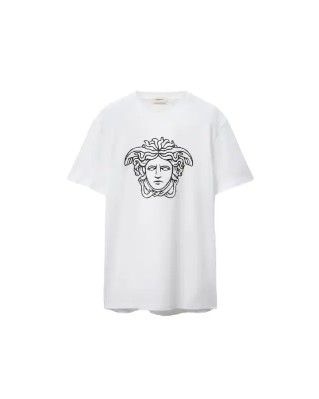 Versace Embroidered-Logo Cotton-Jersey T-Shirt