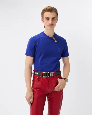 Versace Cotton-Jersey Slim T-Shirt | Thumbnail 2