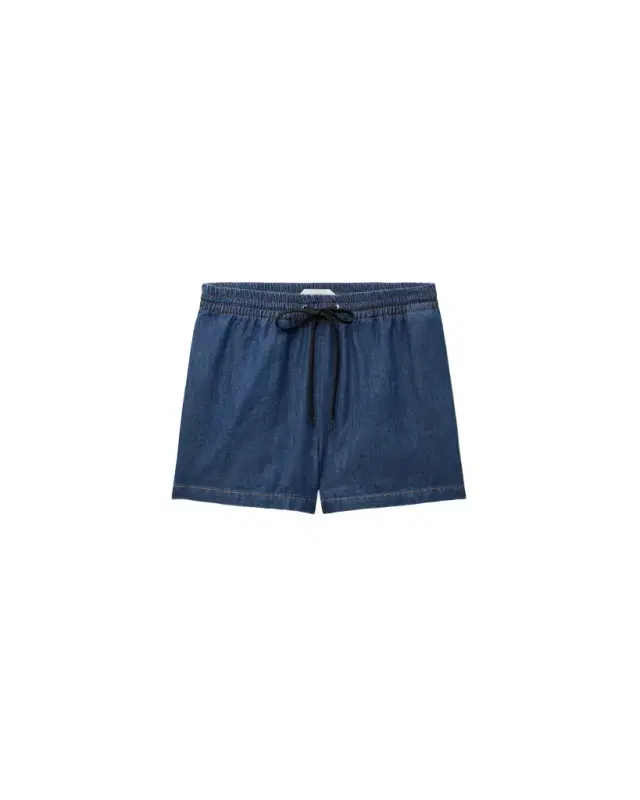 Versace Chambray Denim Shorts