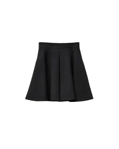 Versace Natté Wool Mini Skirt | Thumbnail 1