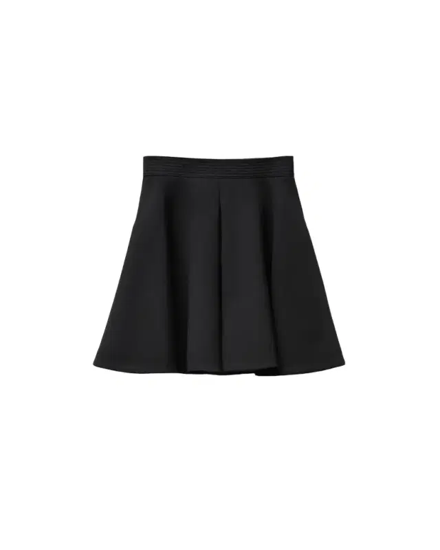 Versace Natté Wool Mini Skirt