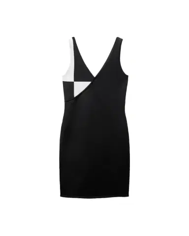Versace Stretch Wool Knit Mini Dress | Thumbnail 1