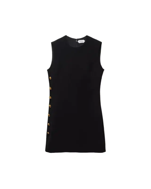 Versace Stretch Viscose Cady Mini Dress