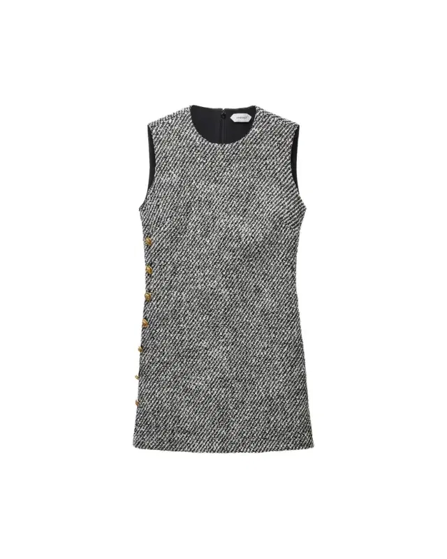 Versace Wool Bouclé Mini Dress