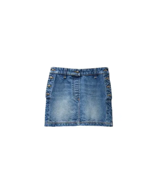 Versace Denim Mini Skirt