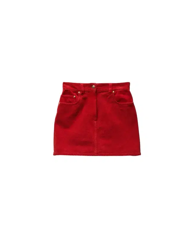 Versace Corduroy Velvet Mini Skirt