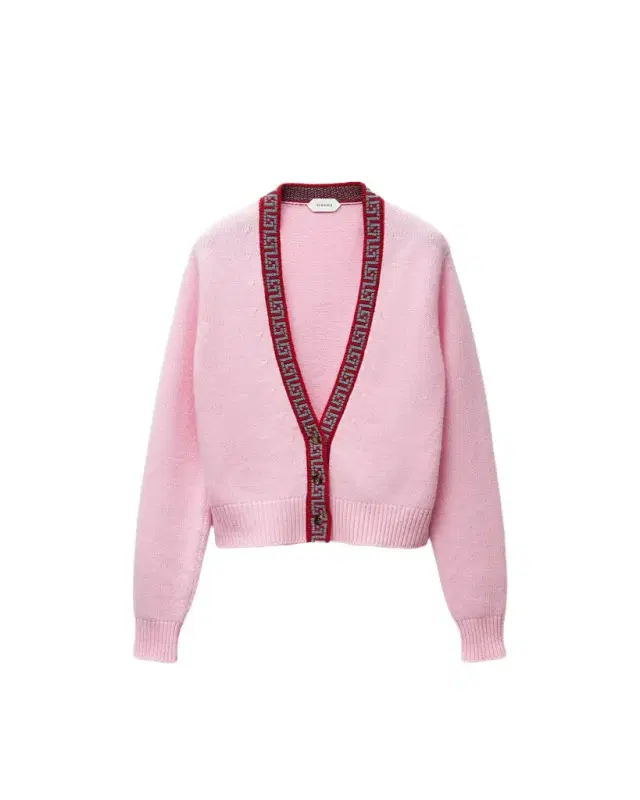Versace Wool & Cashmere Knit Cardigan