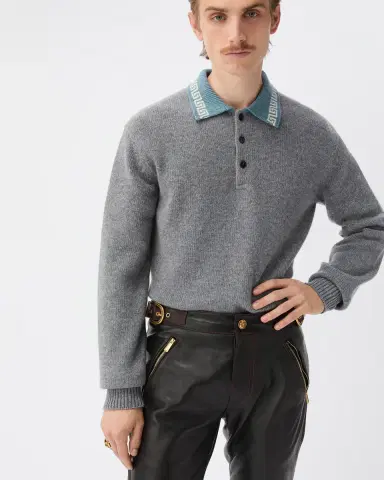 Versace Wool & Cashmere Knit Sweater | Thumbnail 2