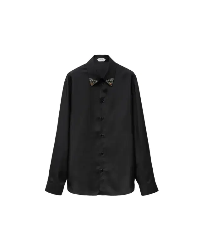 Versace Silk-Poplin Regular Shirt