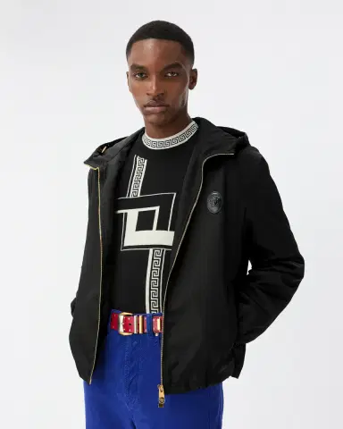 Versace Technical Twill Blouson | Thumbnail 2 Versace Technical Twill Blouson | Thumbnail 2