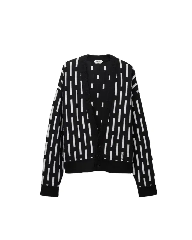 Versace Embroidered-Logo Wool Knit Cardigan