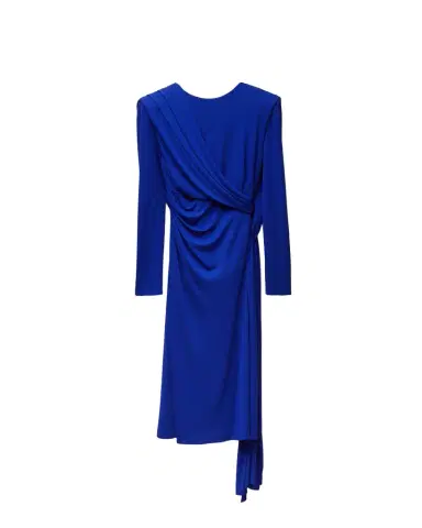 Versace Viscose Crêpe Jersey Dress | Thumbnail 1