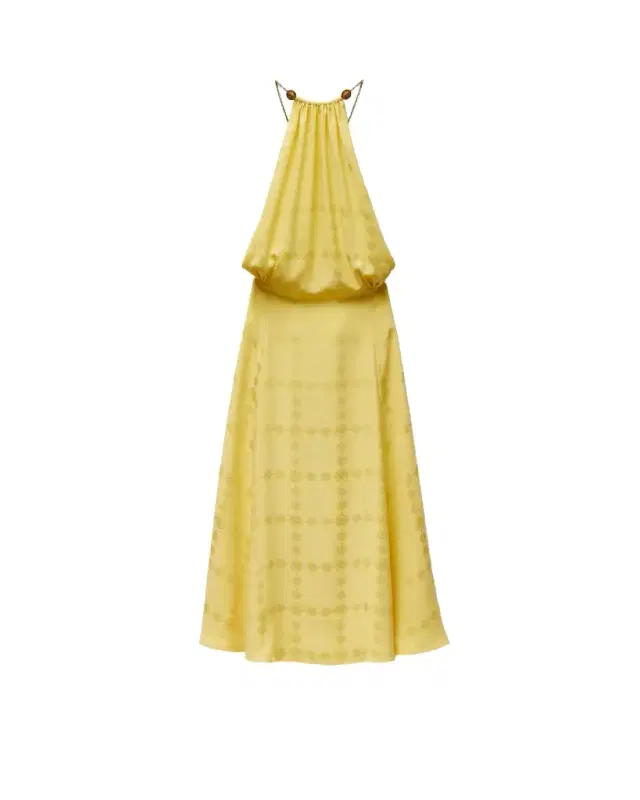 Versace Jacquard Silk Crêpe Satin Midi Dress