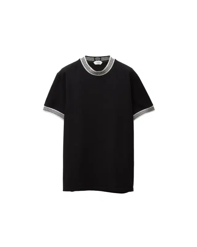 Versace Stretch Cotton-Jersey Slim T-Shirt