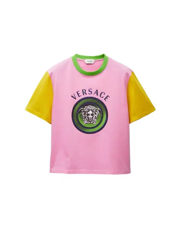 Versace Printed Cotton-Jersey T-Shirt