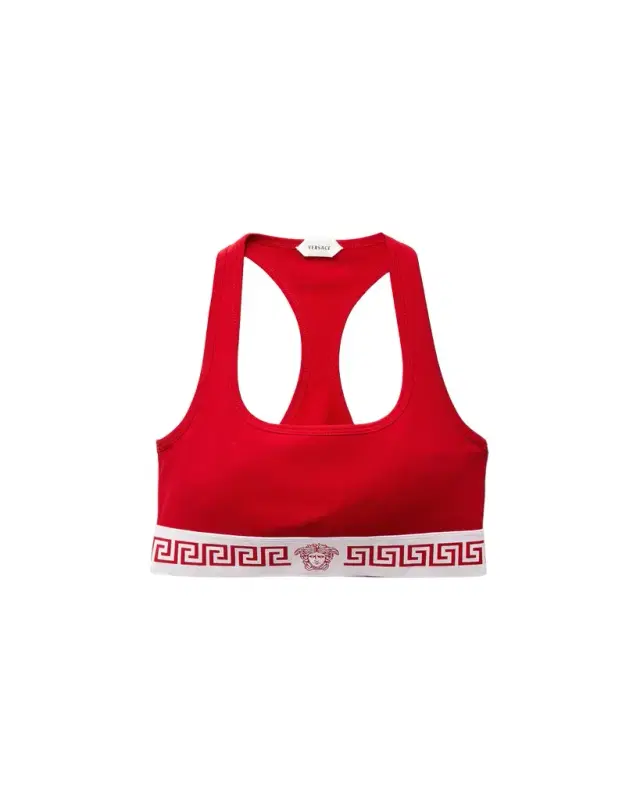 Versace Cotton-Jersey Bralette