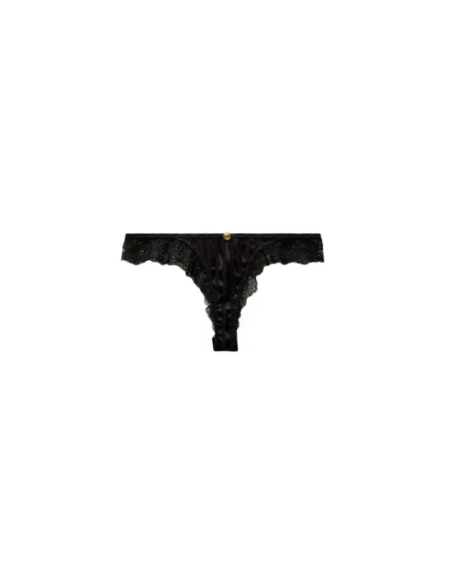 Versace Lace-Trim Jacquard Silk Slip