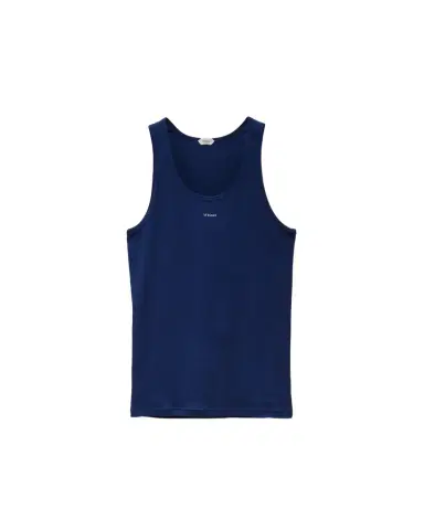 Versace Embroidered-Logo Ribbed Cotton-Jersey Tank Top | Thumbnail 1