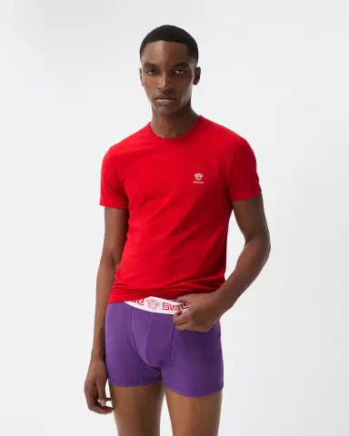 Versace Cotton-Jersey T-Shirt | Thumbnail 2 Versace Cotton-Jersey T-Shirt | Thumbnail 2