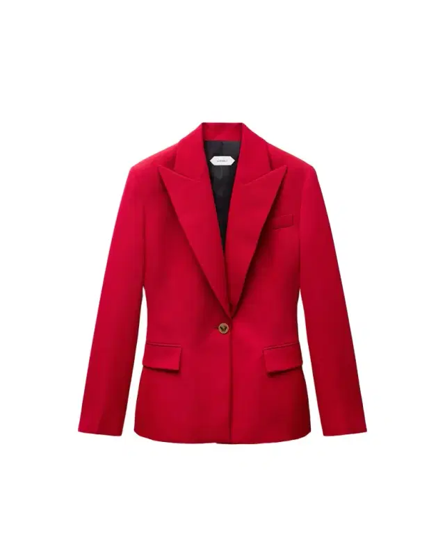 Versace Wool Grain De Poudre Blazer