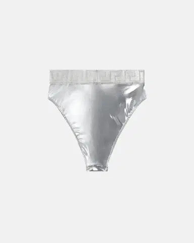 Versace Metallic Bikini Bottoms | Thumbnail 2