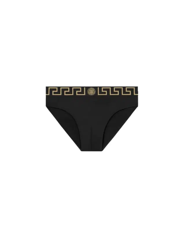 Versace Nylon-Blend Swim Briefs