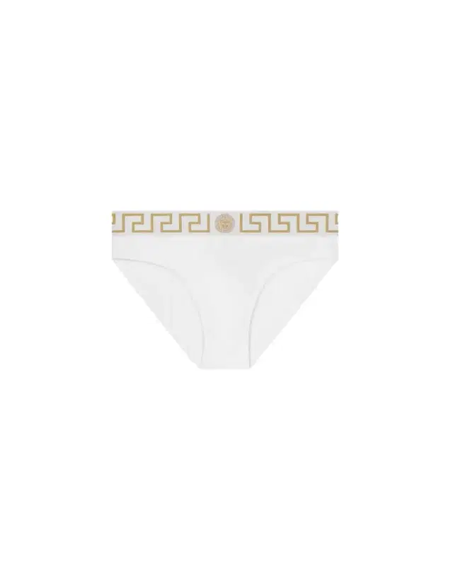 Versace Nylon-Blend Swim Briefs