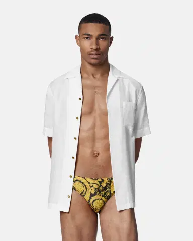 Versace Printed Swim Briefs | Thumbnail 2 Versace Printed Swim Briefs | Thumbnail 2