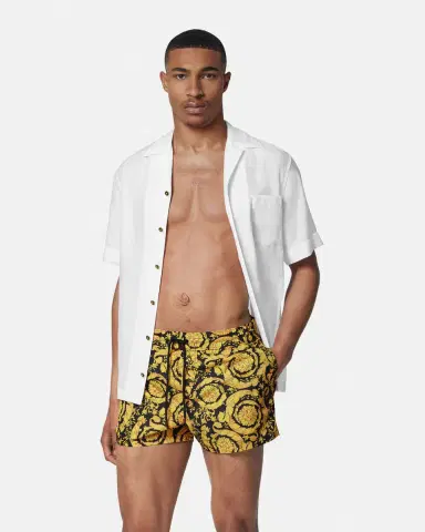 Versace Printed Swim Shorts | Thumbnail 2 Versace Printed Swim Shorts | Thumbnail 2