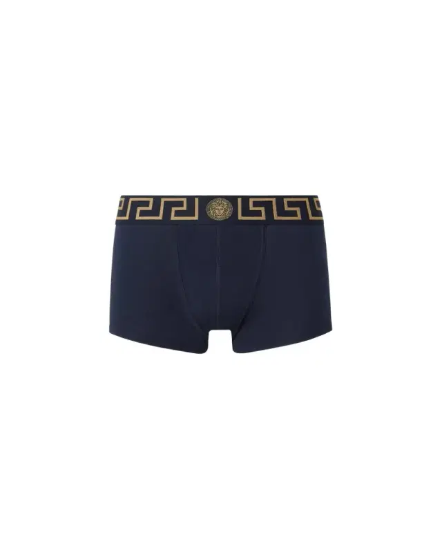 Versace Cotton-Jersey Trunks