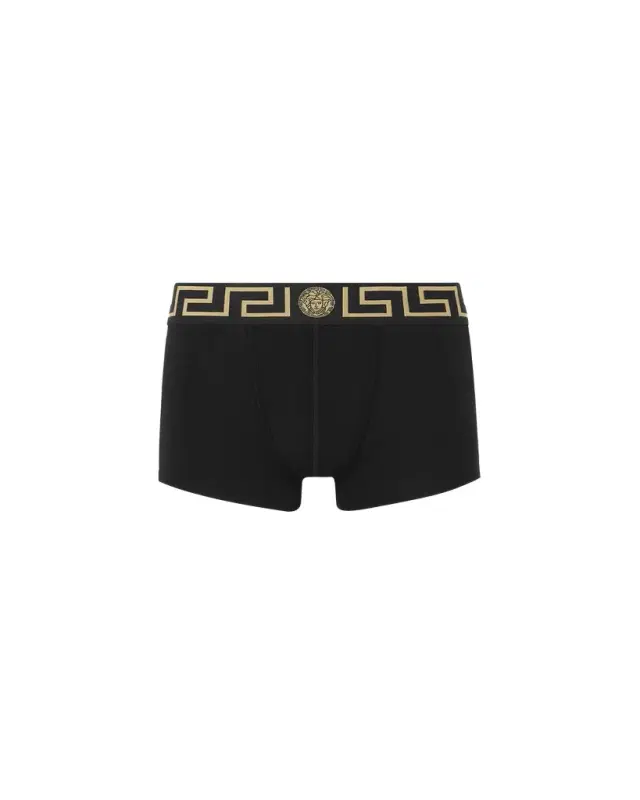 Versace Cotton-Jersey Trunks