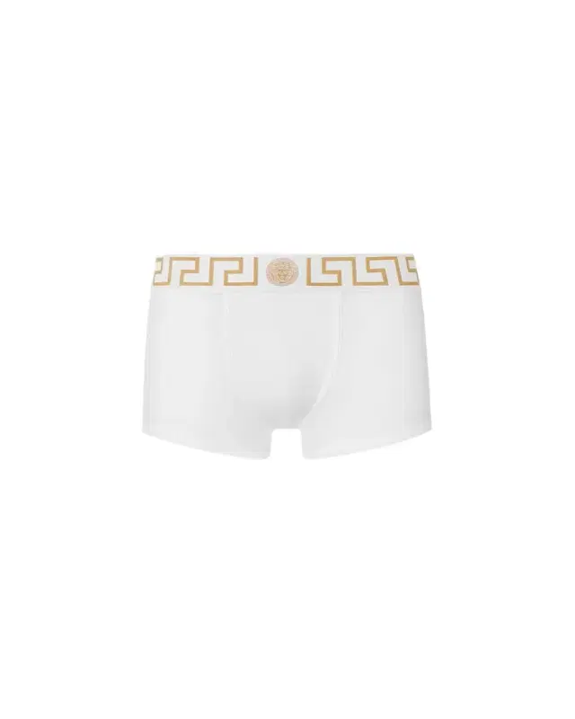 Versace Cotton-Jersey Trunks