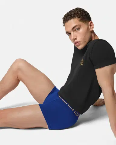 Versace Cotton-Jersey Trunks | Thumbnail 2 Versace Cotton-Jersey Trunks | Thumbnail 2