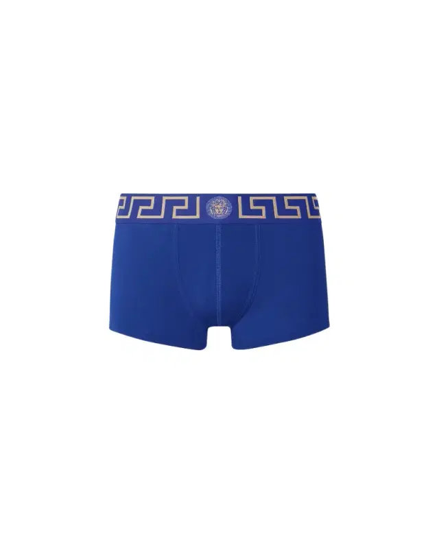 Versace Cotton-Jersey Trunks